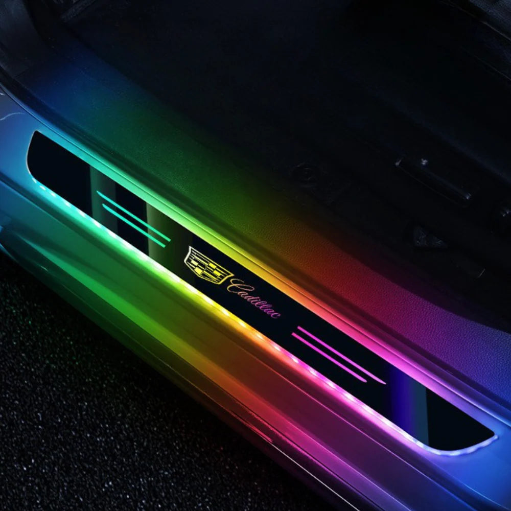 Pakkaus 2 LED-auton kynnyslevyä