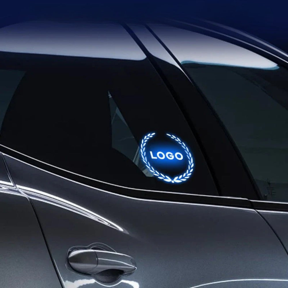 Nabíjateľné LED logo auta - neónový svetelný efekt