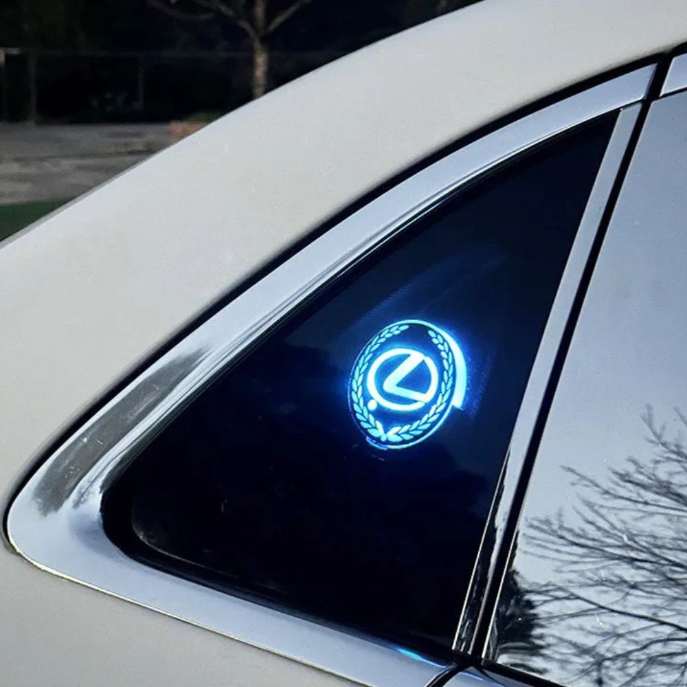 Nabíjateľné LED logo auta - neónový svetelný efekt