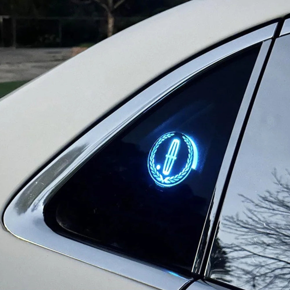 Nabíjateľné LED logo auta - neónový svetelný efekt