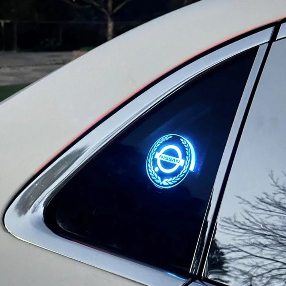Nabíjateľné LED logo auta - neónový svetelný efekt