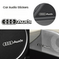 Adesivo decorativo automobilistico 3D